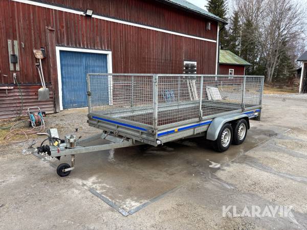 Personbilssläp Fogelsta boggie