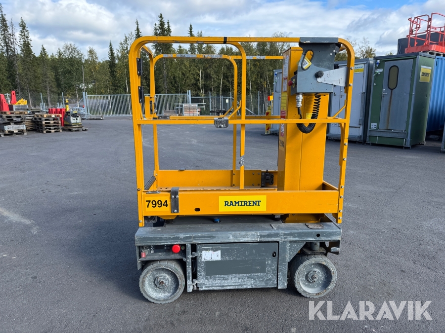 Pelarlift Haulotte Star 6+ med utskjut