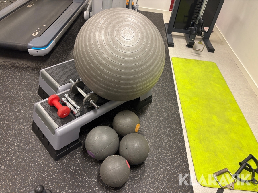 Paket med step-up brädor & bollar