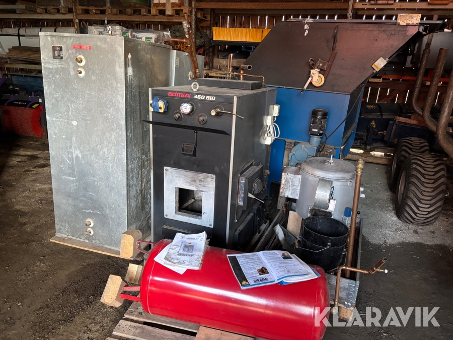 Flisanläggning Swebo Energibrännare