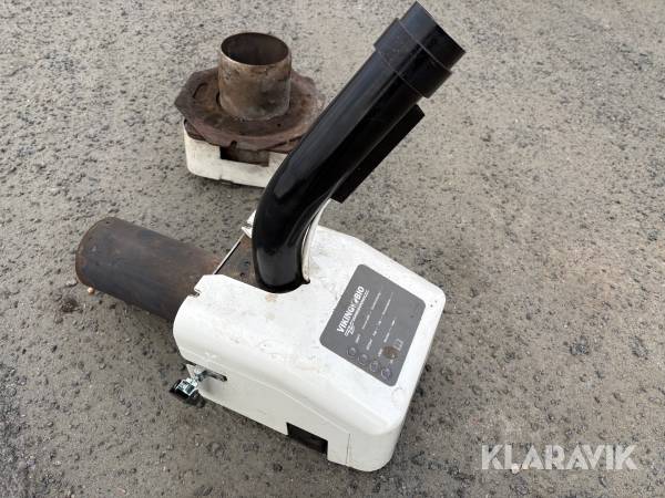 Pelletsbrännare Värmebaronen Viking bio med MAFA pelletsförråd