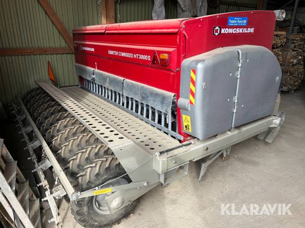 Såmaskin Kongskilde HT3000S Demeter Combiseed