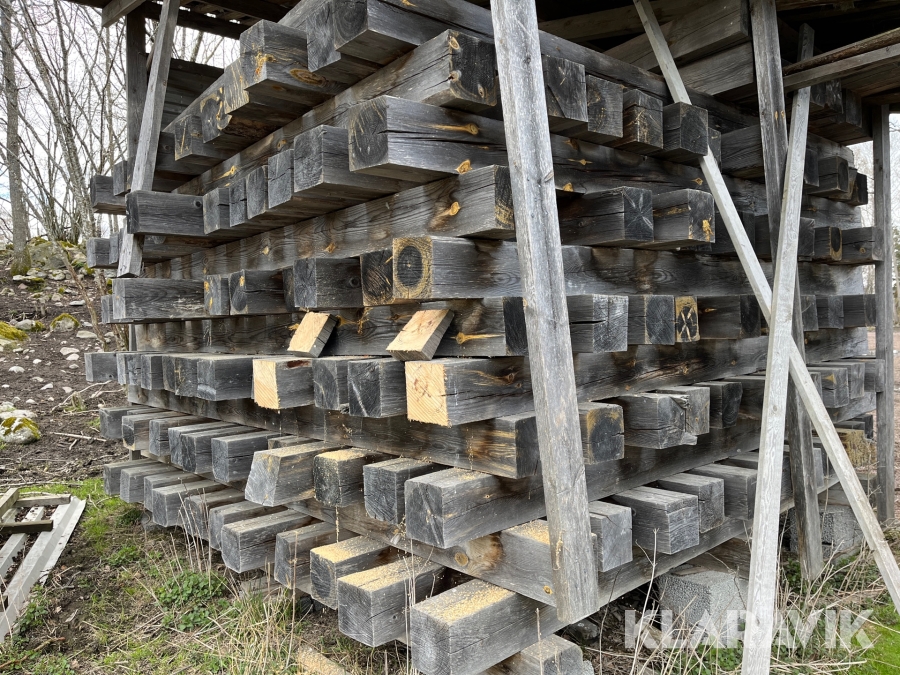 Slipers tall och gran virke ca 120st