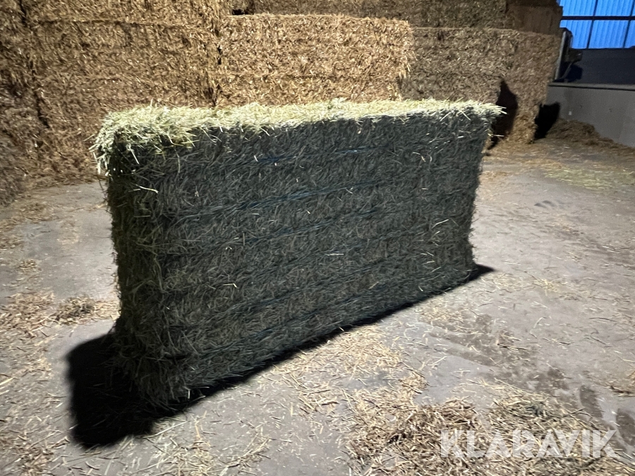 Skulltorkat Hö 10 stycken fyrkantsbalar från första skörden 2023