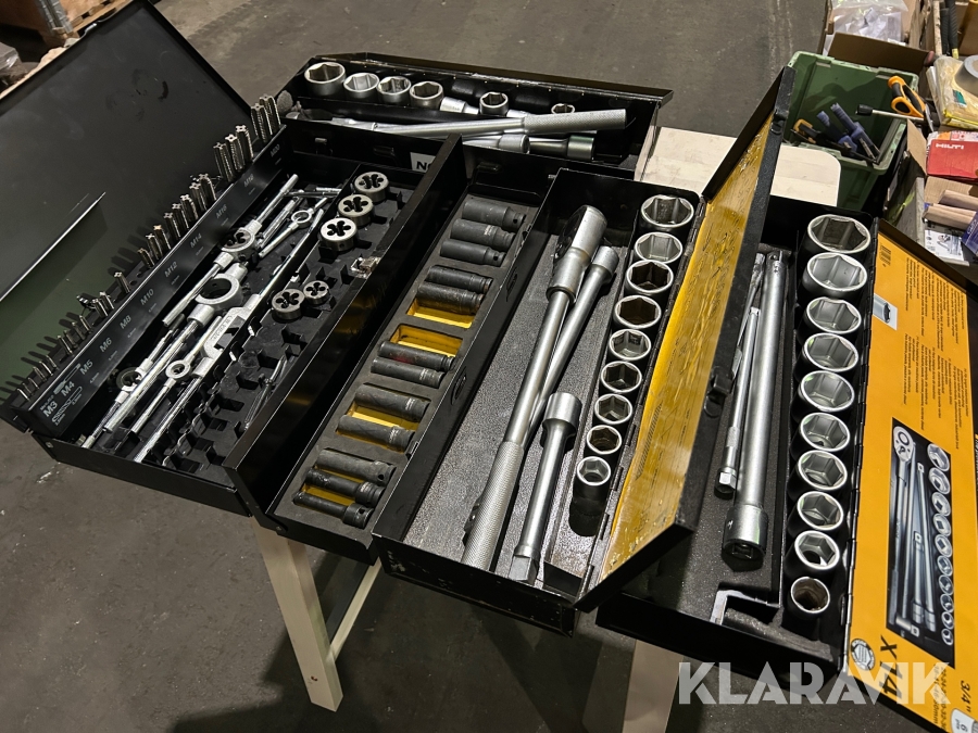 Hylsnyckelsatser & gängsats Ironside