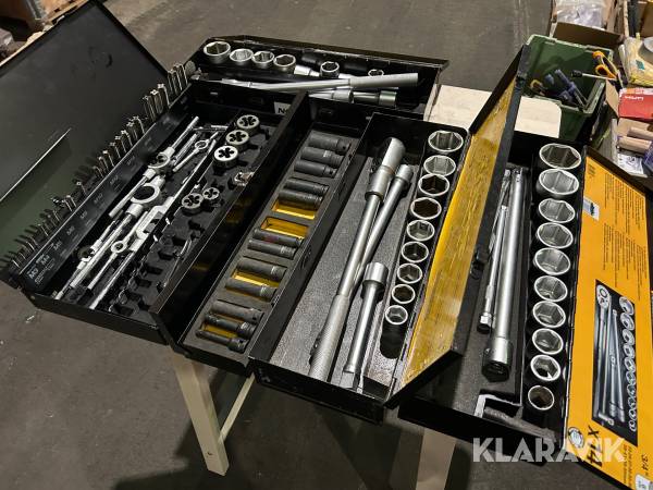 Hylsnyckelsatser & gängsats Ironside