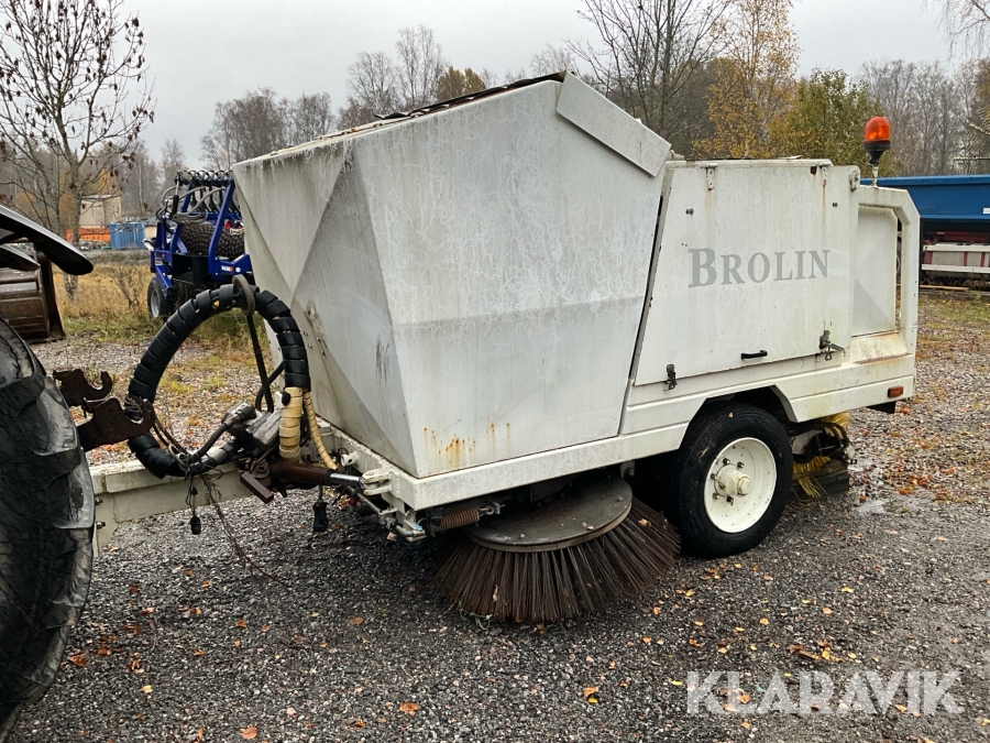 Bogserad sopmaskin Brodson Nordic