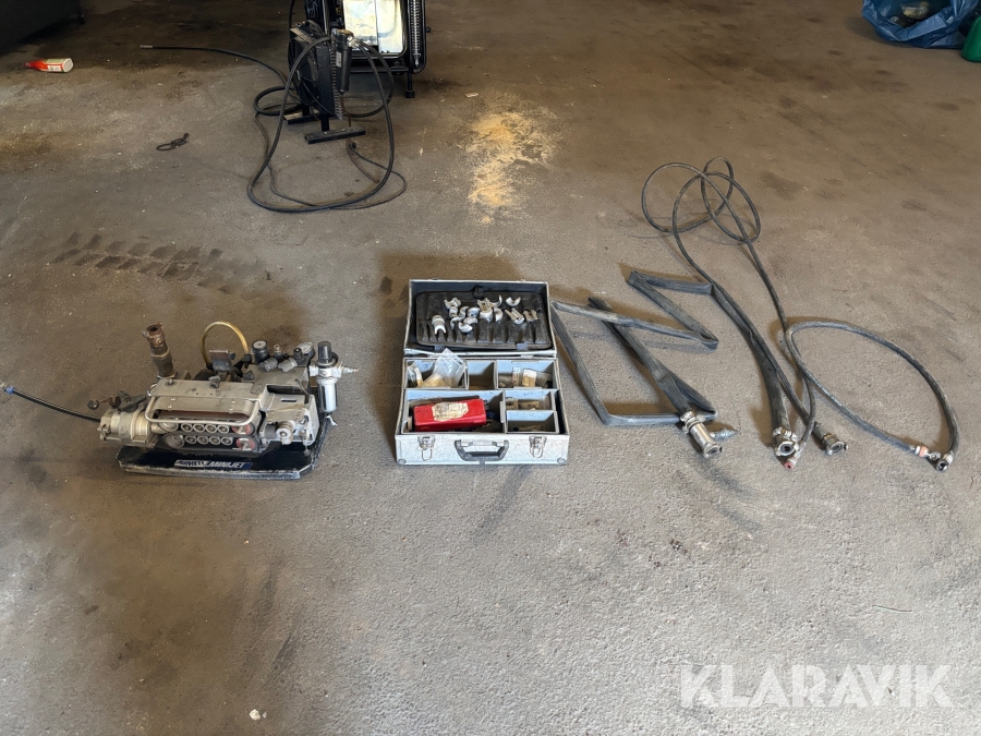 Fiberblås Plumett Minijet med tillbehör