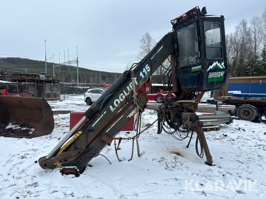 Timmerkran Loglift 115