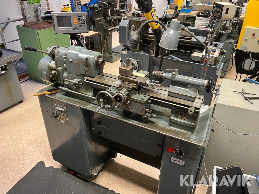 Metallsvarv Schaublin 102 VM med tillbehör