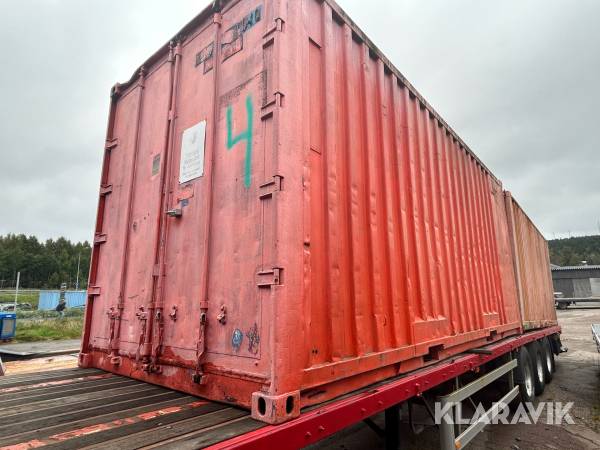 Container   20Fot Isolerad