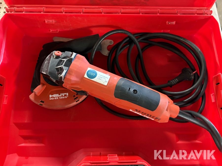 Vinkelslip Hilti AG 125-19SE