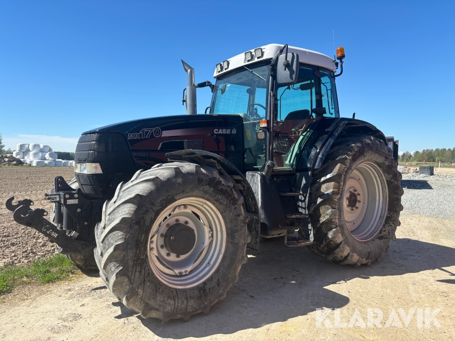 Traktor Case IH Maxxum MX170, Gävle, Klaravik auktioner