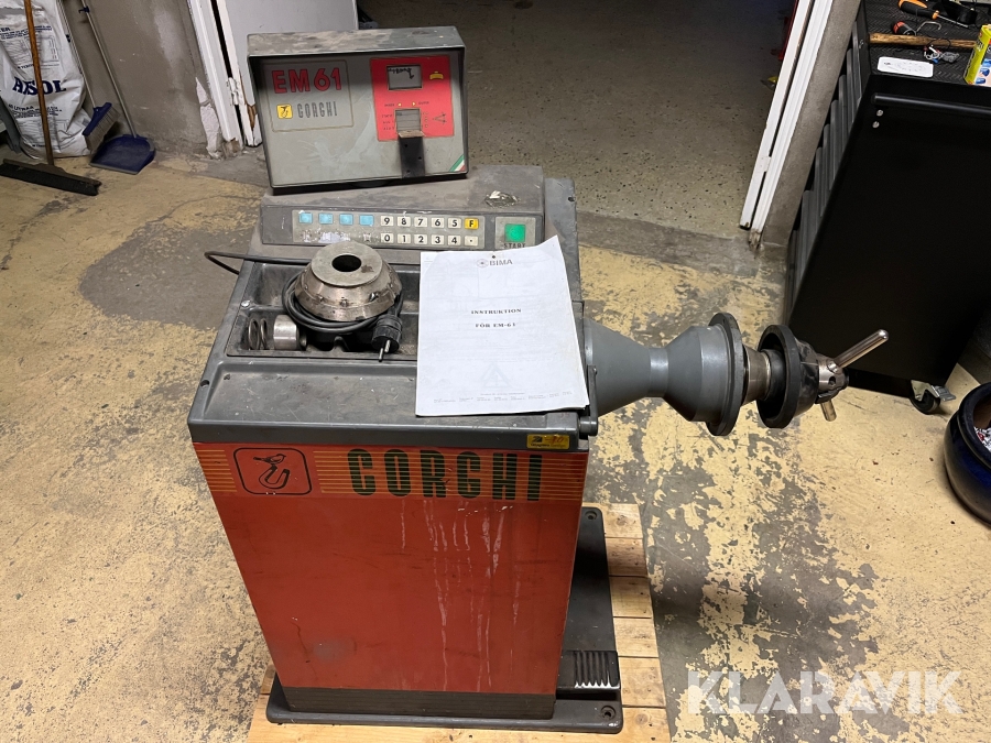 Balanseringsmaskin Corghi EM61