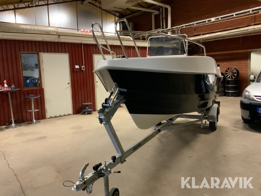 Motorbåt Scandica 440 med Honda 40hk motor