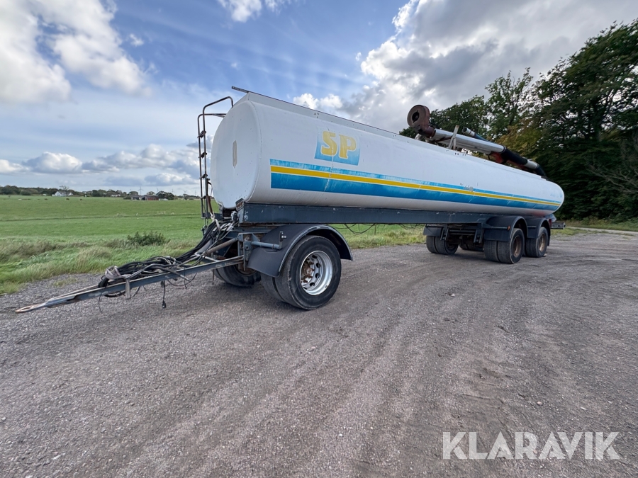 Gödselsläp Lastningskran