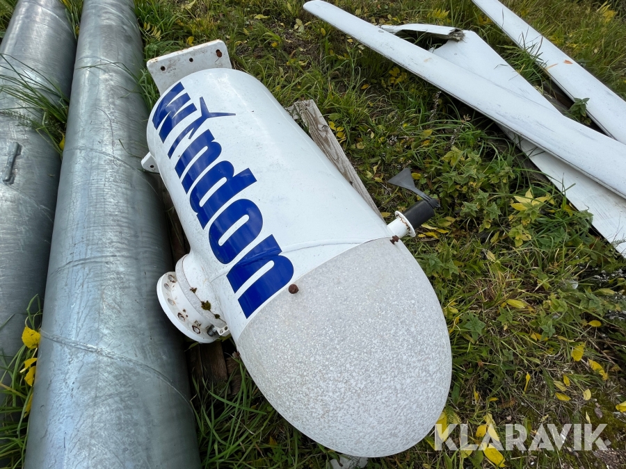 Vindkraftverk Windon 10kW, Tranås, Klaravik auktioner