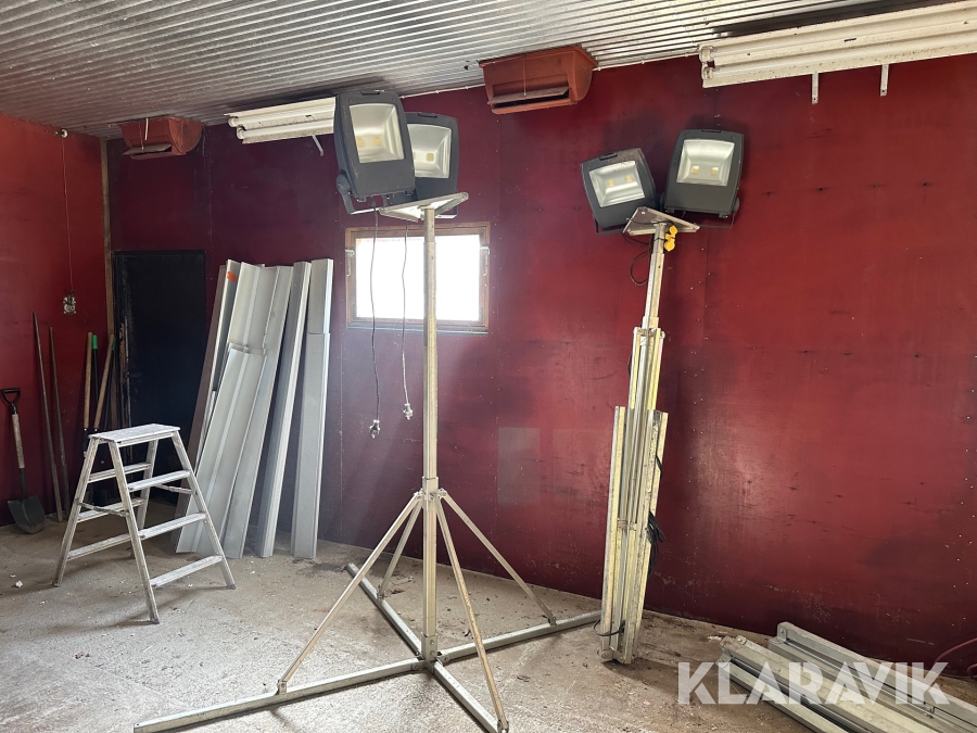 Byggbelysning / Strålkastare / Arbetslampa Gripo