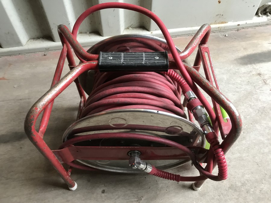 Högtrycksvinda med slang