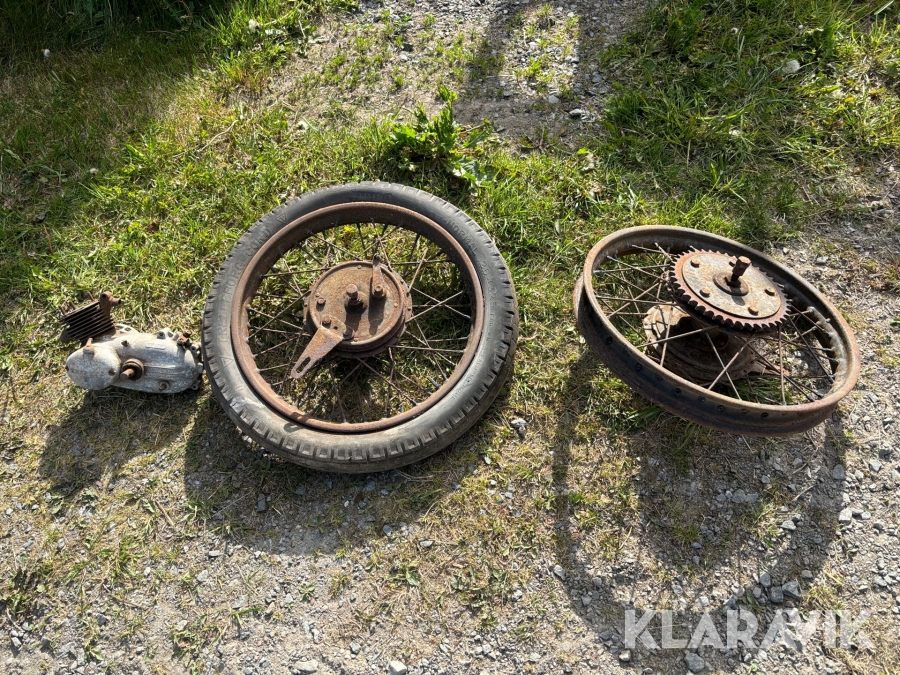 Motor & däck till Moped/MC