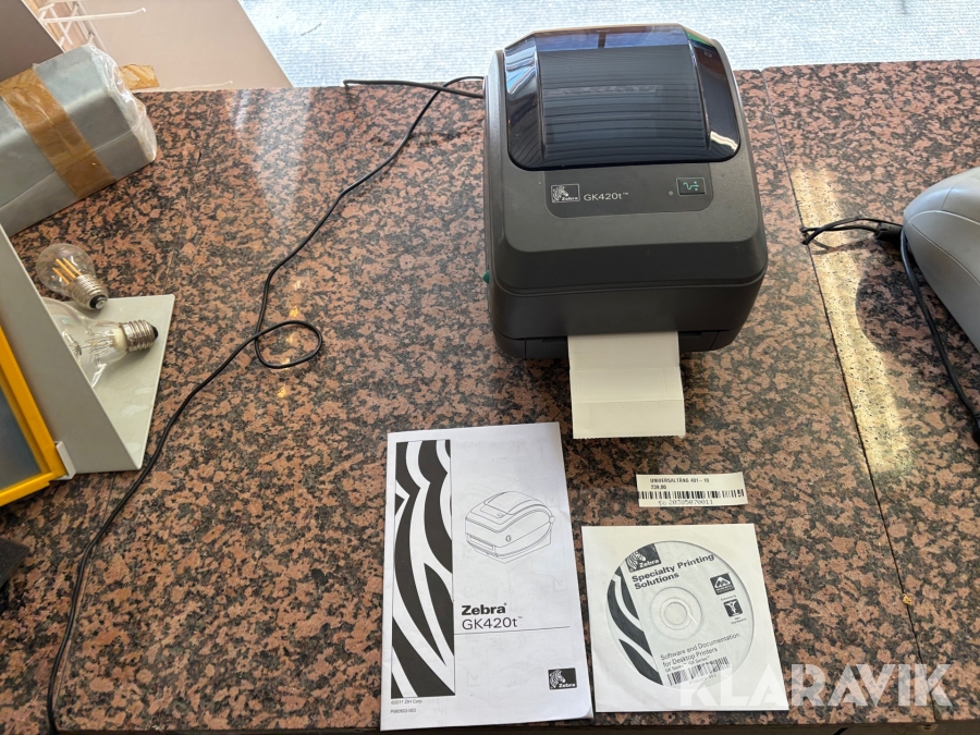 Etikettskrivare Zebra GK420T