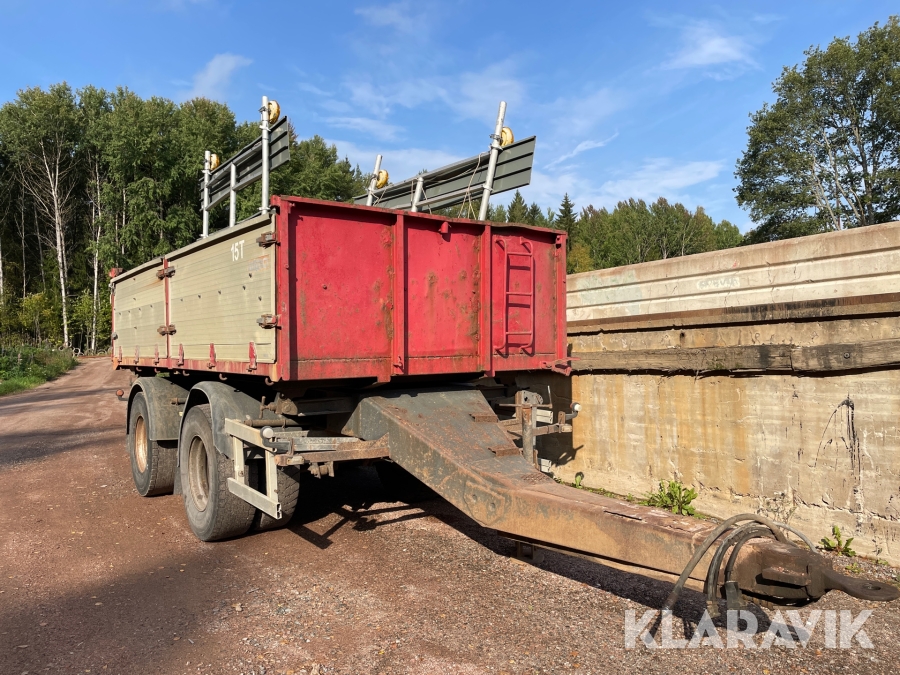 Gruskärra Ilsbo TI-2K 2 - axlad