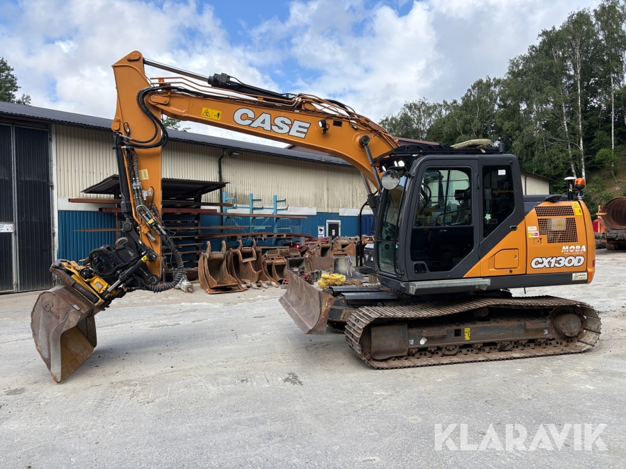 Bandgrävare Case CX130D GPS