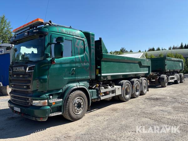 Kassettbil Scania R560 med Cmt Chojnice Pt12-20