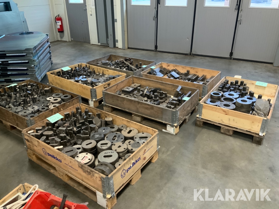 Verktyg till excenterpress 7st pall