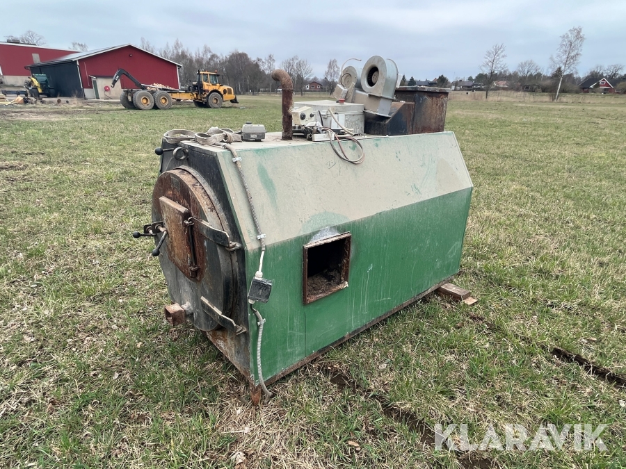 Värmepanna LVI JATERÄSRAKENNE Veda 100 för ved/fliseldning