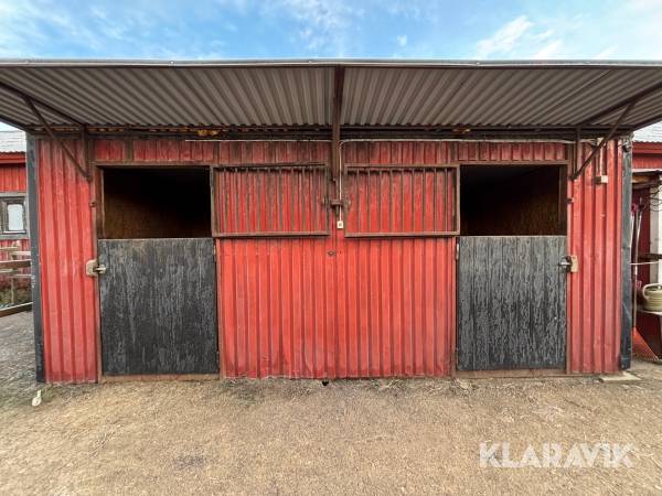 Containerstall 2 boxar
