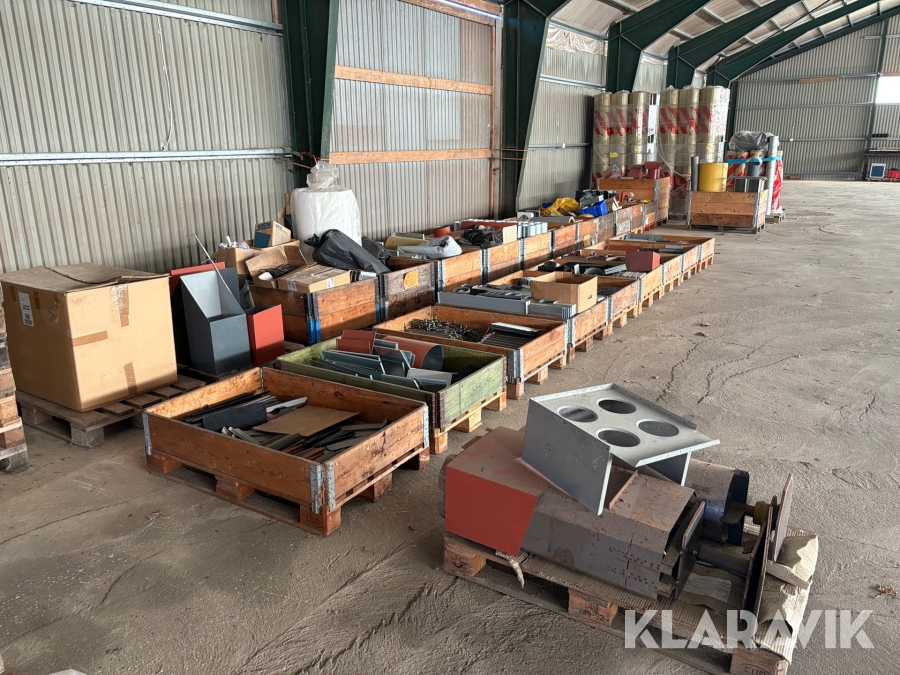 Stort parti med ventilationsprodukter