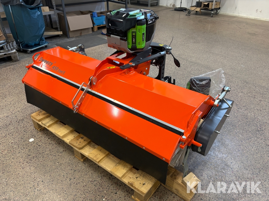 Sopvals Sweezy 450 dual E 1400 batteridriven