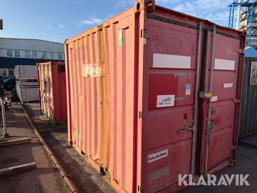 Container 10 fot isolerad