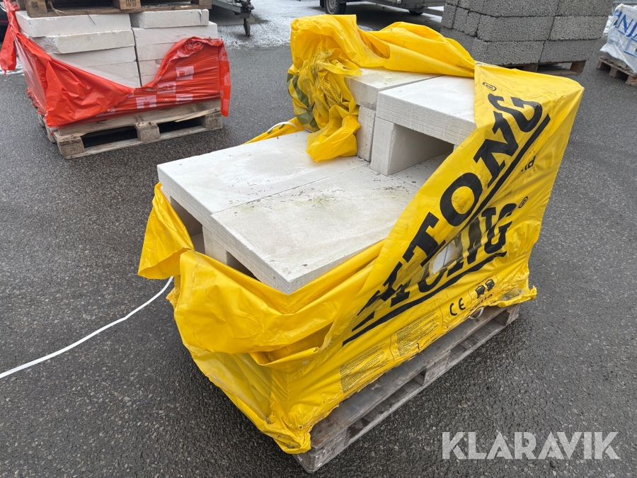 Lättbetongblock Ytong U-block - Totalt 10st