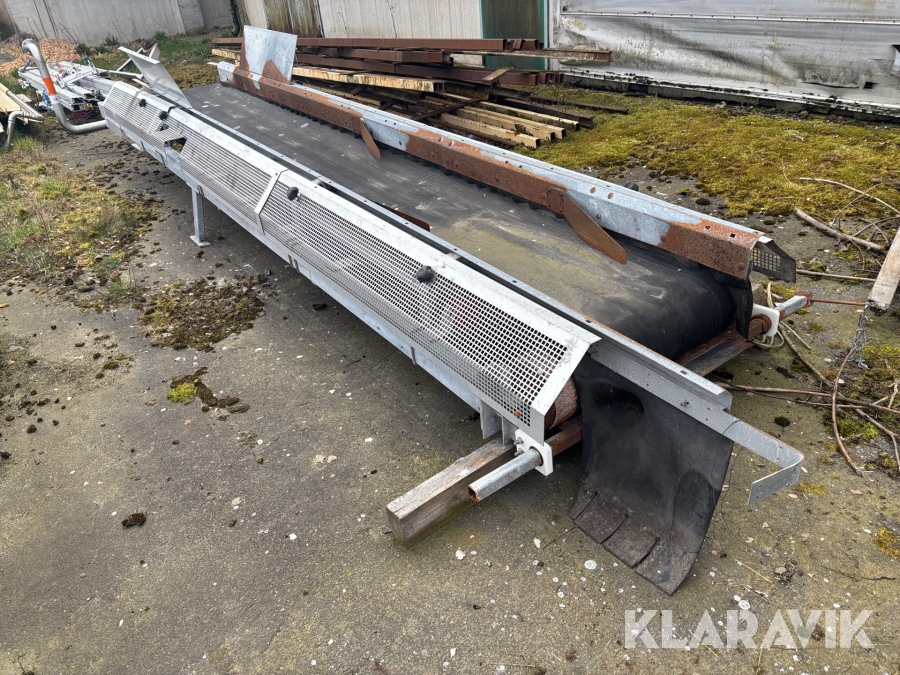 Accelerationstransportör / Transportband OptiBag POS 122-102-000 - C/C 4825mm