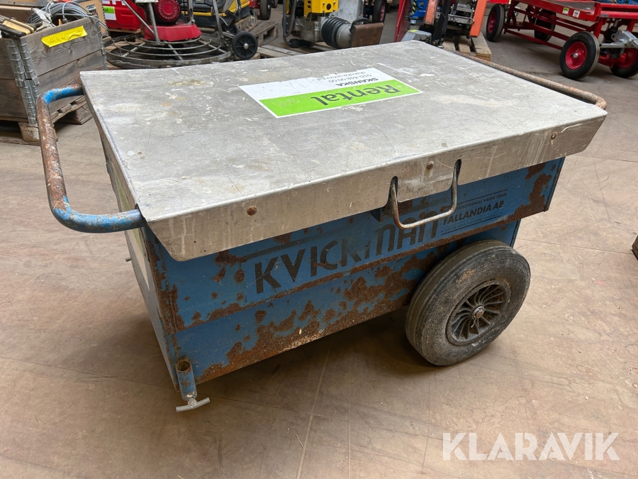 Verktygsvagn Kvickman 290 liter