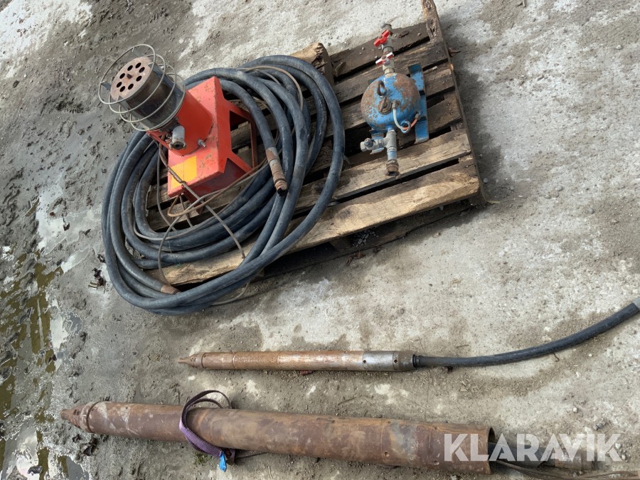 Jordraketer 2 st med tillbehör