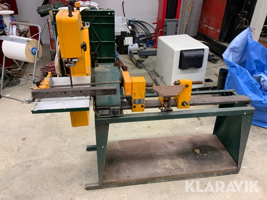 Kombimaskin Luna Emcostar Super med tillbehör