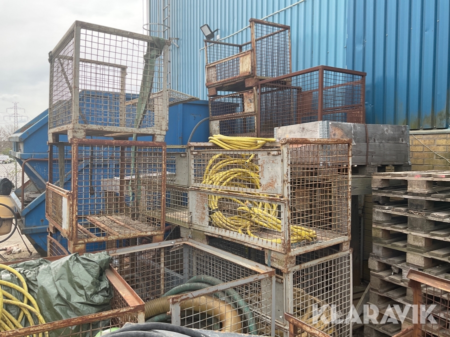 Materialhäckar   19 st