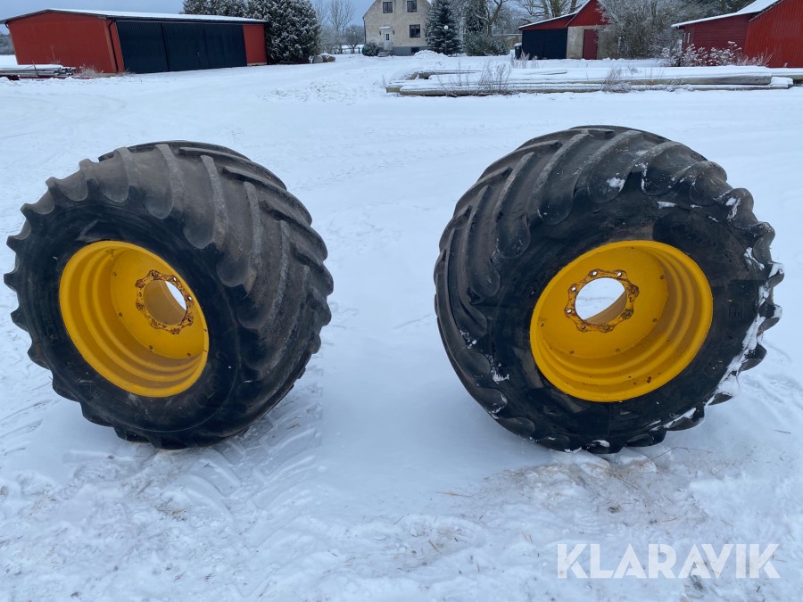 Twindäck med fälg Goodyear Terra-tire 54x31.00-26 2st