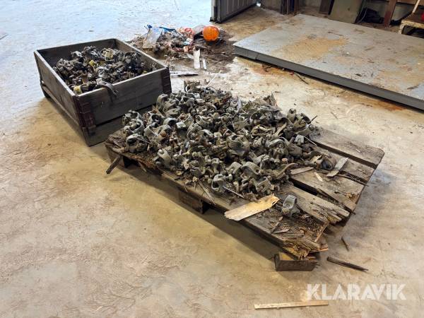 Kopplingar Burton till ställning ca 180 st