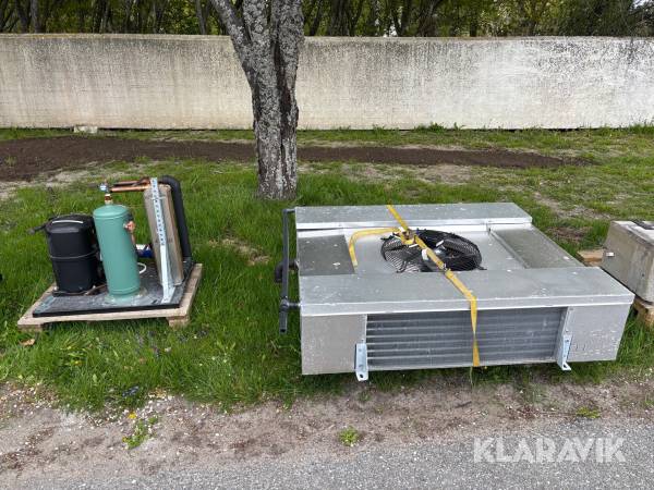 Kylaggregat med kvävgas Eurovent/AIA DDX-45-1-A-6F-1400-4-1/4"