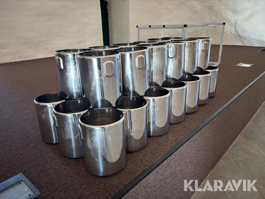 Italienska Glasbehållare rostfritt