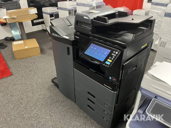 Multifunktionsskrivare A3/A4 Färg Toshiba e-studio 4505AC Vikande efterbehandlare / Dualscan