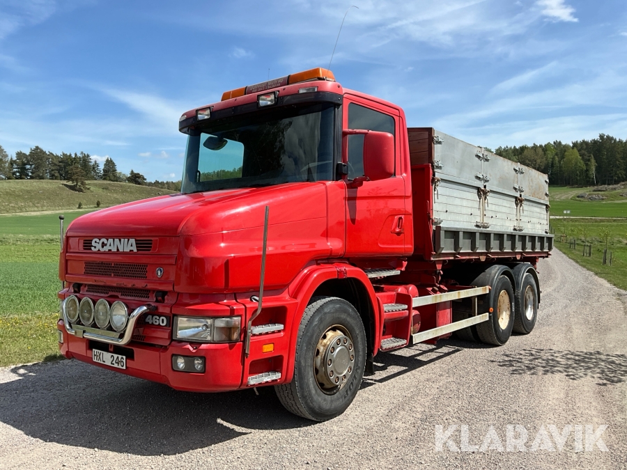 Lastbil Scania T144 460 6x2 V8