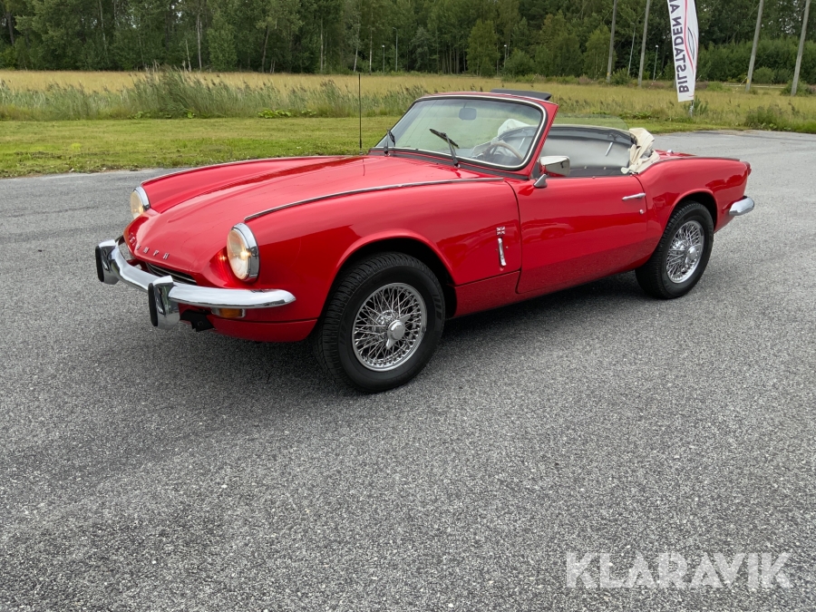 Veteranbil Triumph Spitfire mk3 overdrive