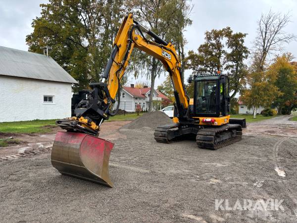 Grävmaskin JCB 100C-2 tiltrotator mycket tillbehör