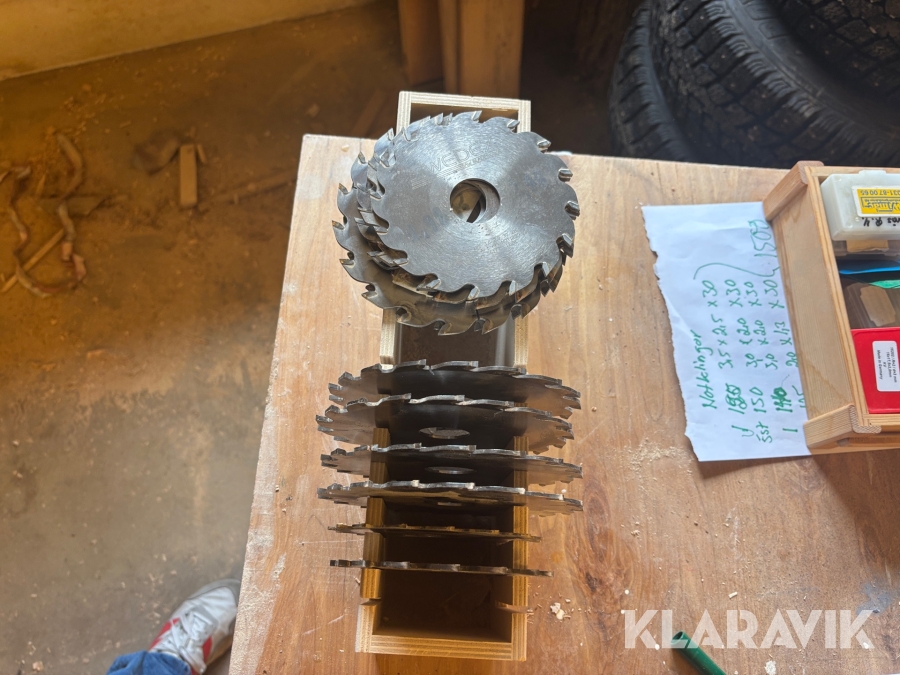 Slitsklingor 11 st Swedex