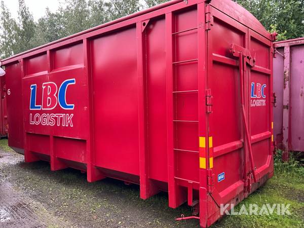 Containerflak på lastväxlare BFAB LVX-35/RP/T25/W 35m3